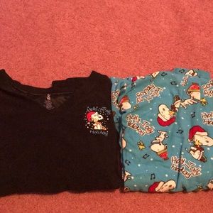 Snoopy Christmas PJ’s
